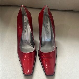 Escada Red patent Women's Heels